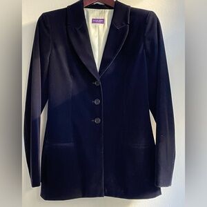 Vintage Future Ozbek Navy Blue Blazer